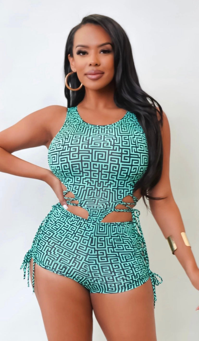 JOE NIECE 2Pc Shorts Set