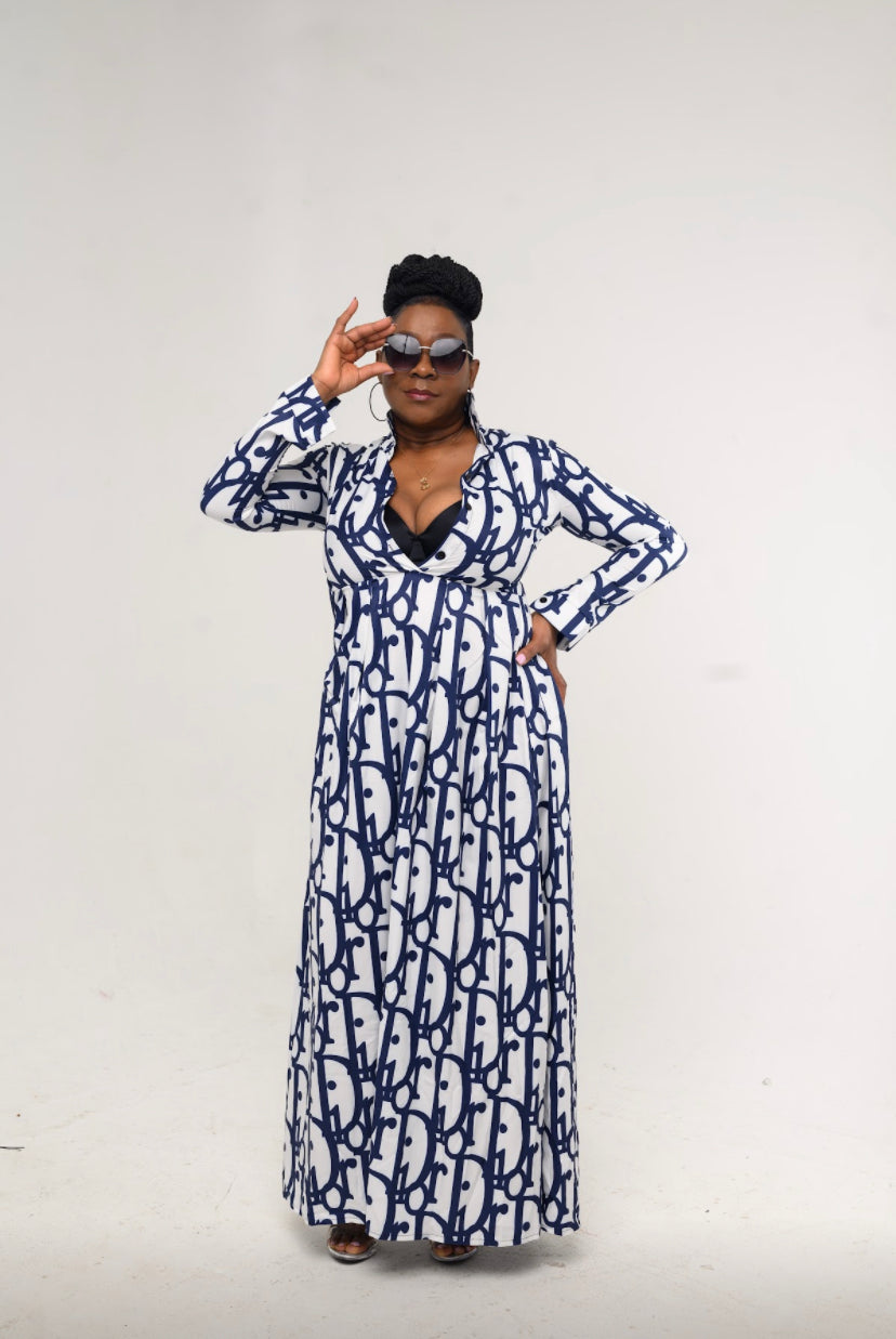 "I Adore You" Maxi Dress