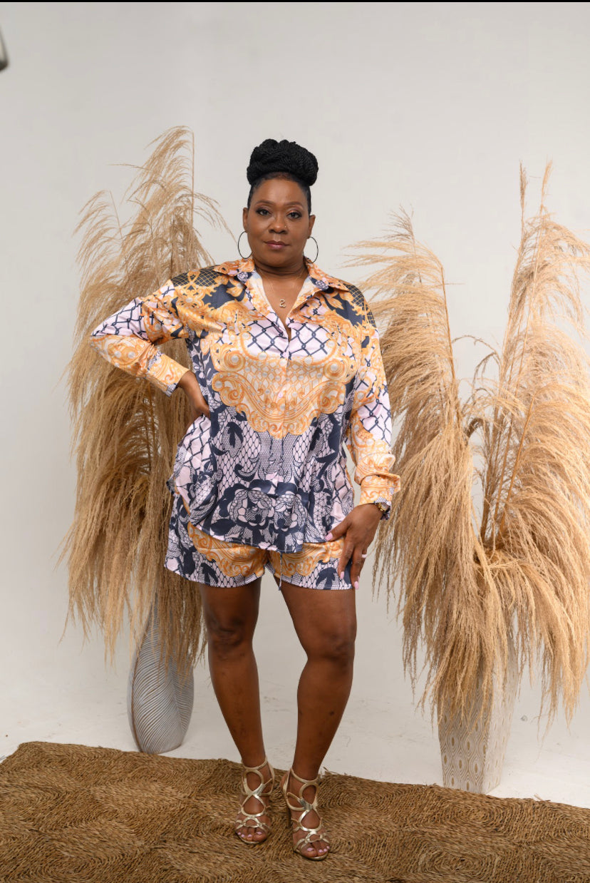 "Still That Girl" 2pc Short Set