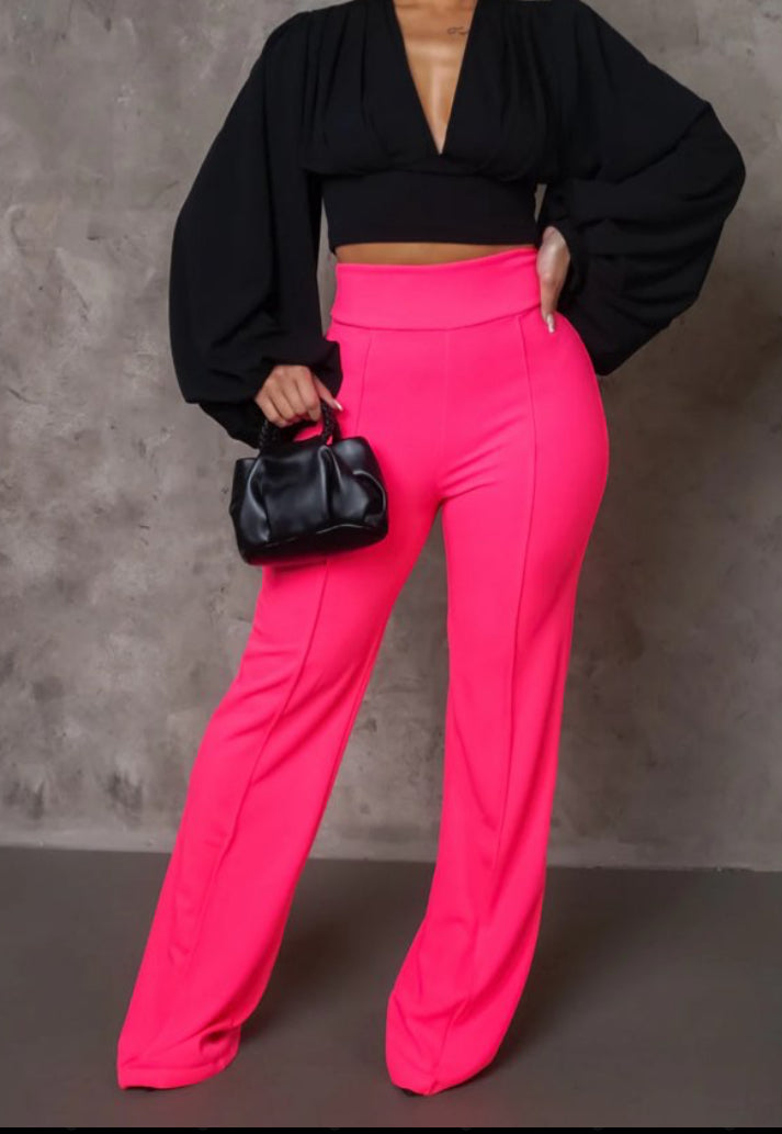 Pink Unique Pants