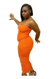 Orange VIVIAN Dress