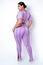 Lavender REBECCA Pants Set (Plus)