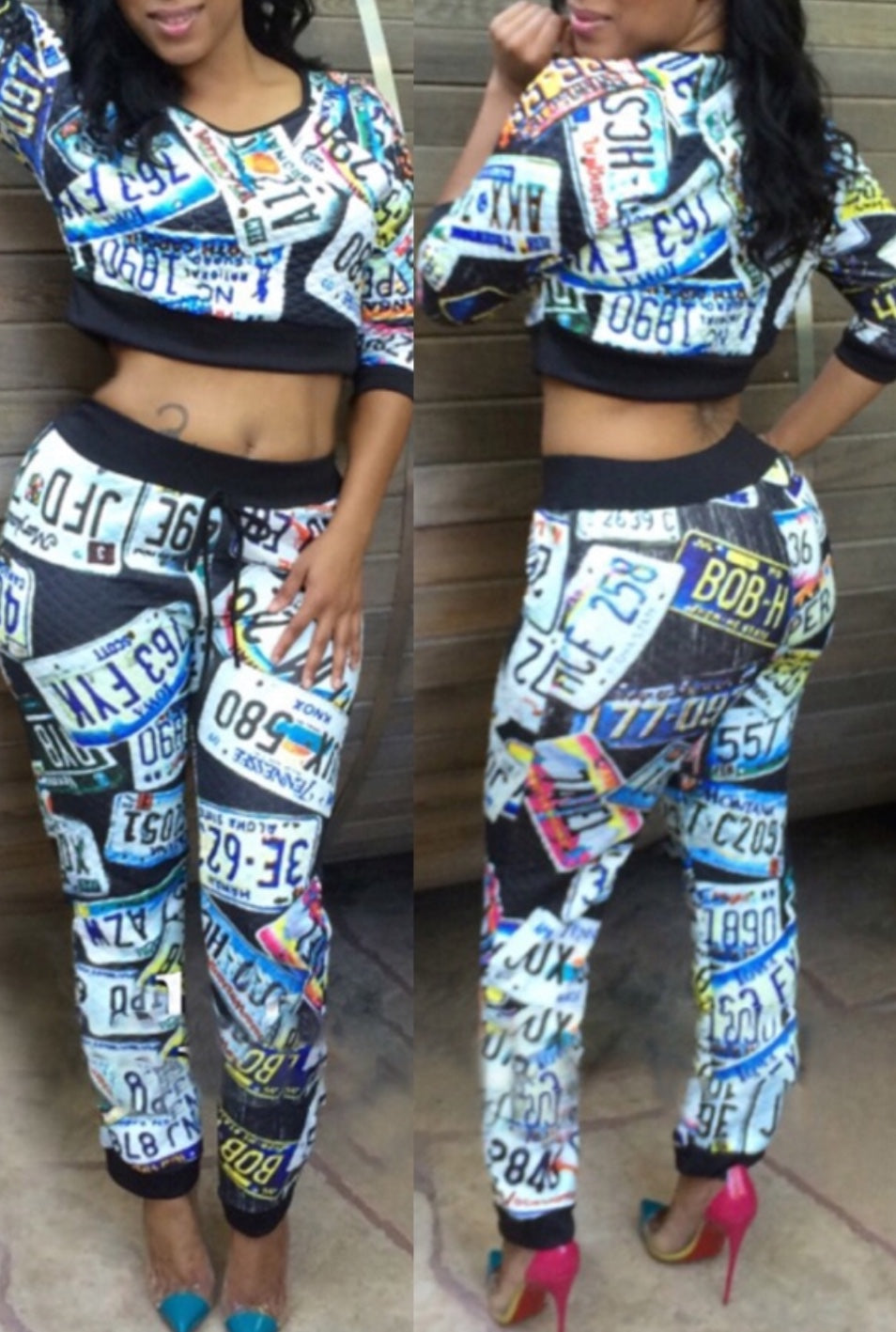 Tags on Tags 2pc Pants Set